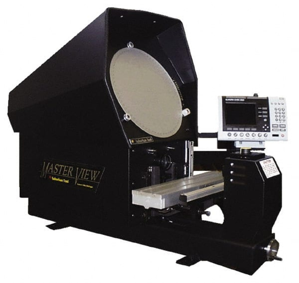 Suburban Tool MV14RD2 Optical Comparator & Profile Projector Accessories; Accessory Type: Digital Readout ; Orientation: Horizontal ; Magnification: 10x ; Overall Length: 4.5in ; For Use With: Suburban Model Number MV-14 14" Optical Comparator