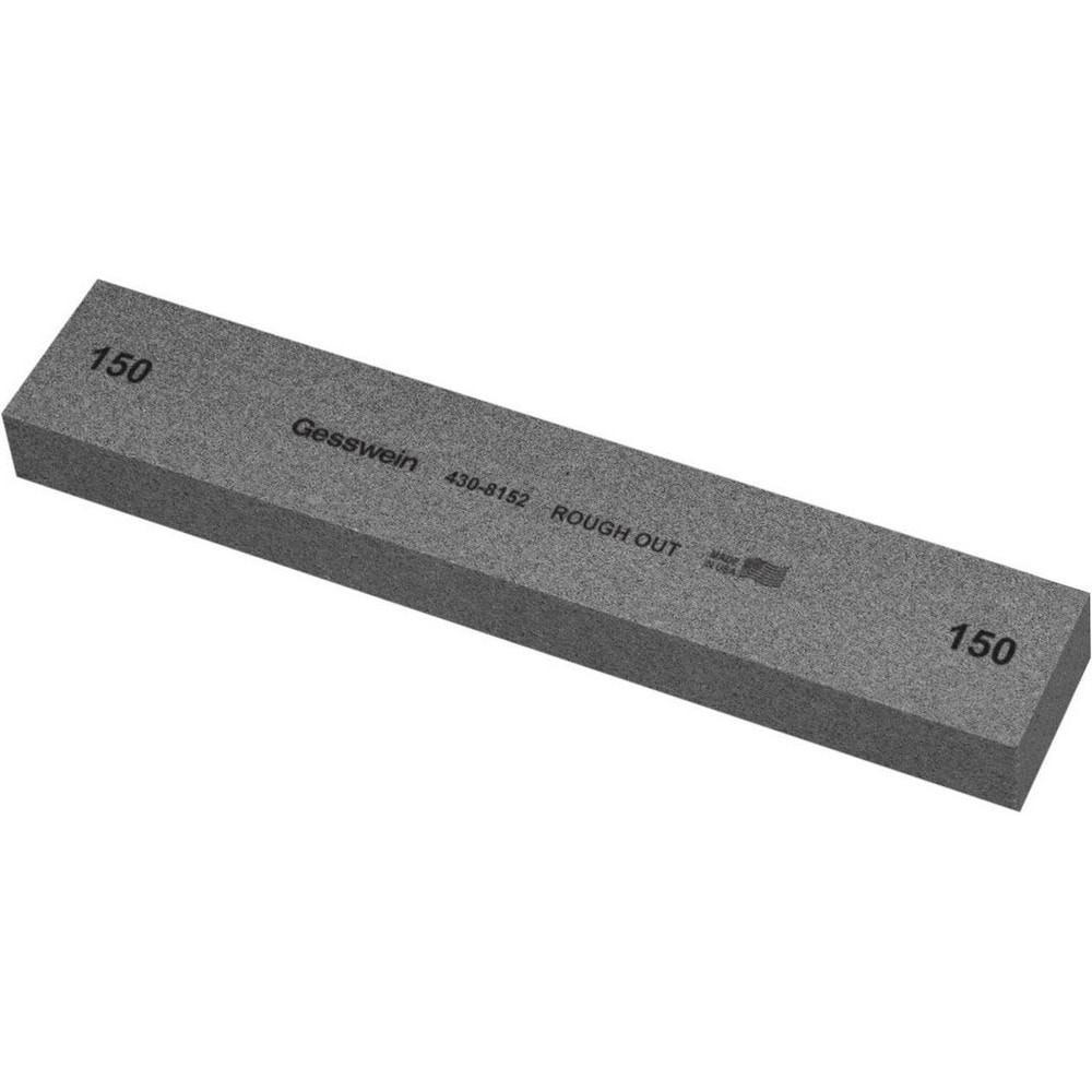 Value Collection 4308152 Rectangle Polishing Stone: Aluminum Oxide, 1" Wide, 3/4" Thick, 8" OAL