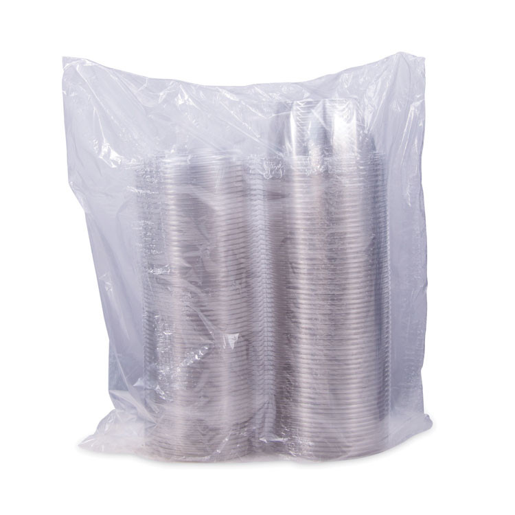 DART CTR16BD SafeSeal Tamper-Resistant, Tamper-Evident Bowls with Dome Lid, 16 oz, 5.5" Diameter x 3.1" h, Clear, Plastic, 240/Carton