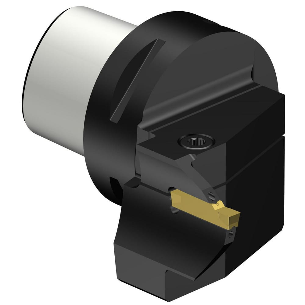 Sandvik Coromant 8381889 Modular Grooving Cutting Unit Heads; System Size: C6 ; Maximum Depth of Cut (Decimal Inch): 0.7087 ; Maximum Depth of Cut (mm): 18.00 ; Minimum Groove Width (Decimal Inch): 1.5354 ; Minimum Groove Width (mm): 39.00