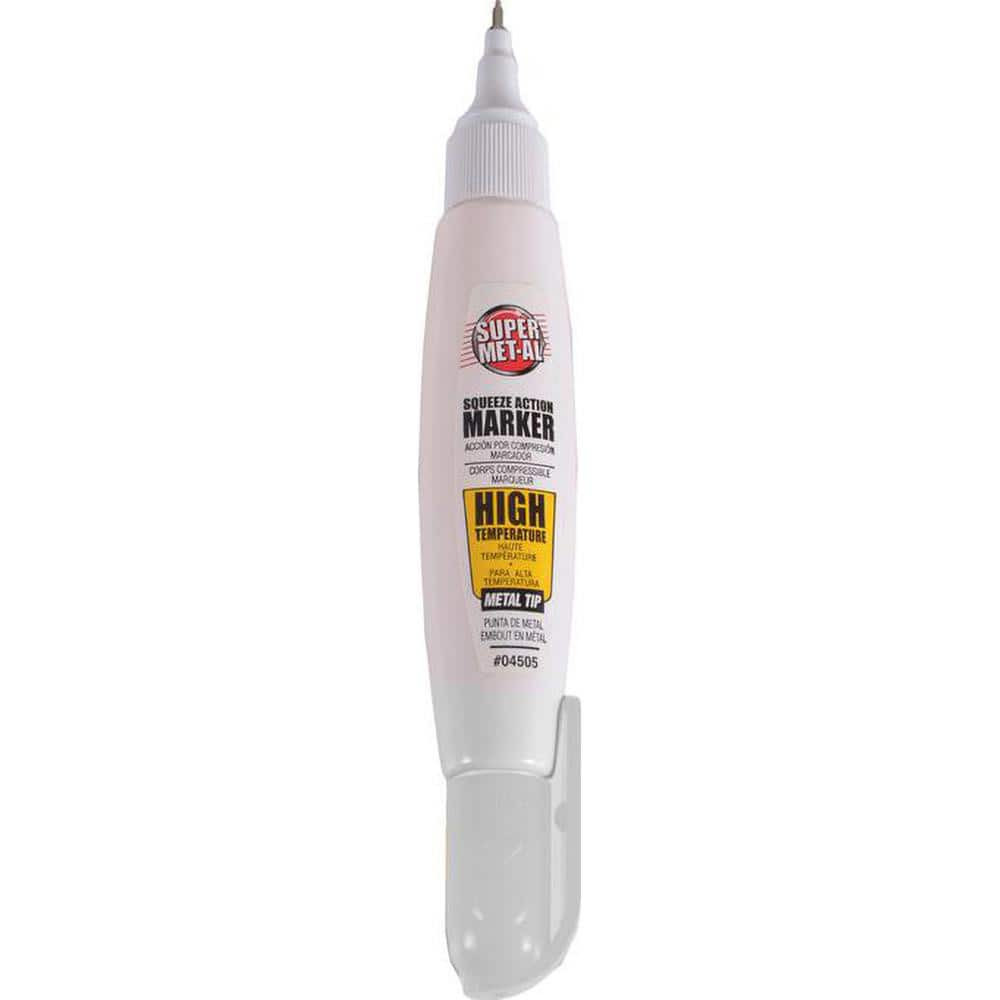 Super Met-Al 04505-WHITE Markers & Paintsticks; Marker Type: Paint Pen ; For Use On: Various Industrial Applications ; UNSPSC Code: 27112300