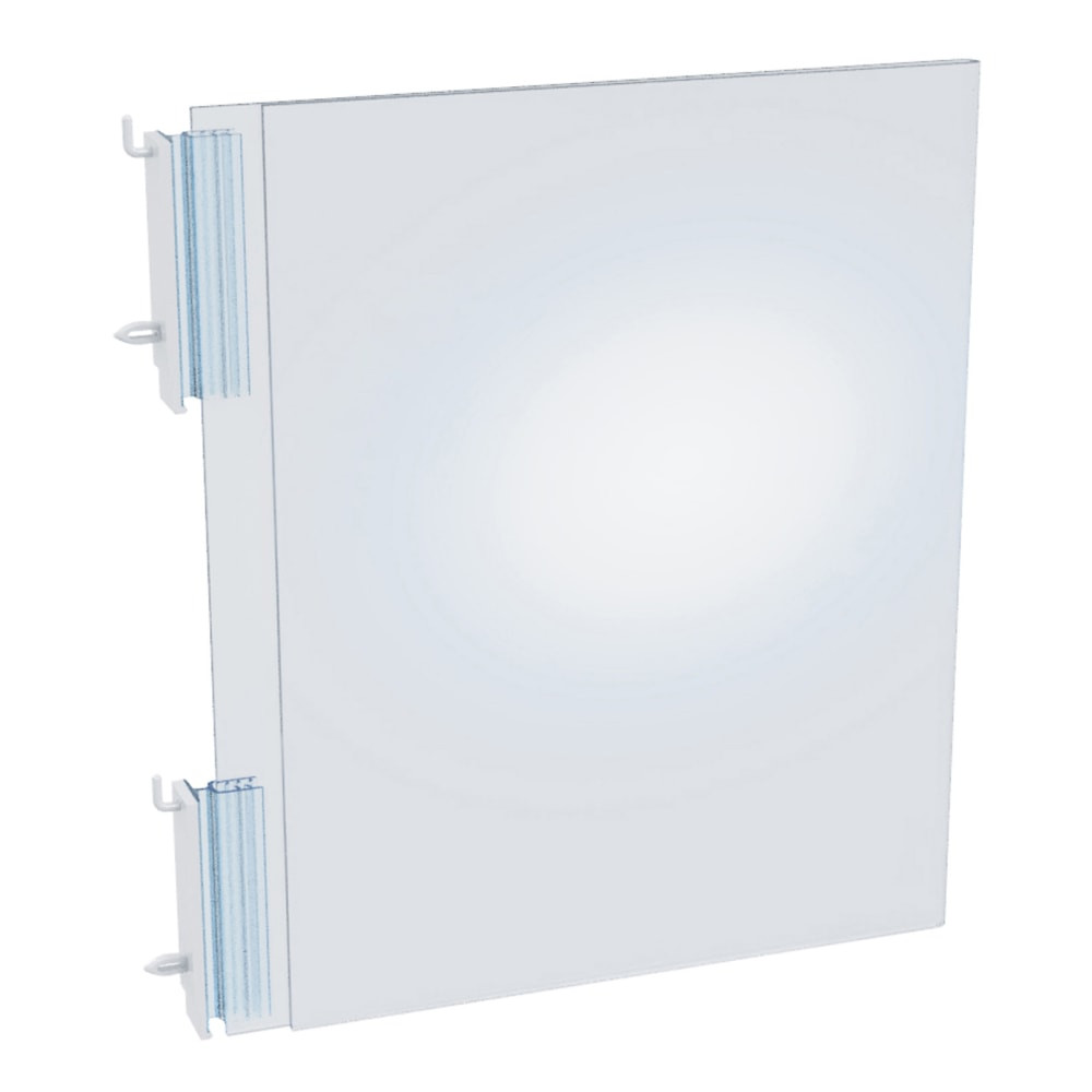 AZAR DISPLAYS 103314  Top-Load Acrylic Sign Holders, Clear, Pack Of 10 Holders