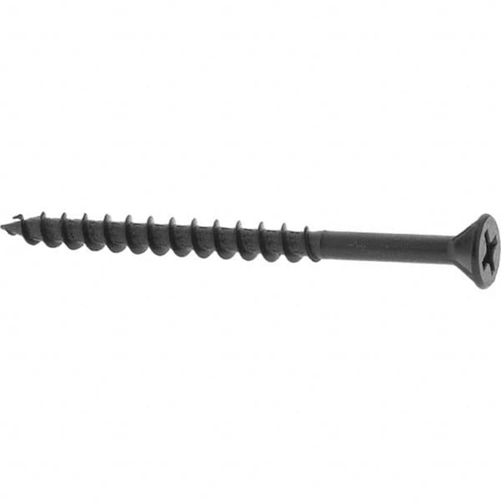 ITW Buildex 8N225SPLB/500 #8, 2-1/4" OAL, Phillips Drive Flat Head, Steel Drywall Screws