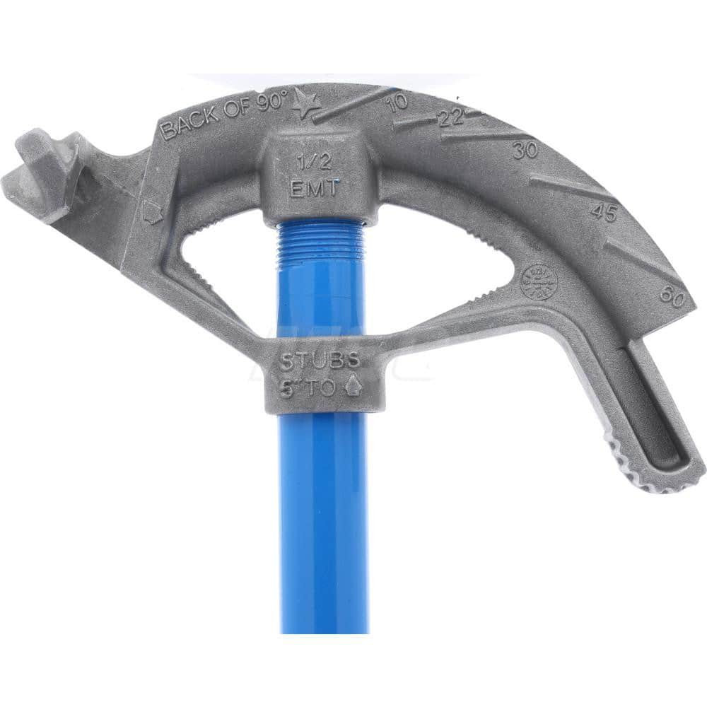 Ideal 74-046 Benders, Crimpers & Pressers; Type: Conduit Bender ; Maximum Pipe Capacity (Inch): 1/2 ; Minimum Pipe Capacity (Inch): 1/2