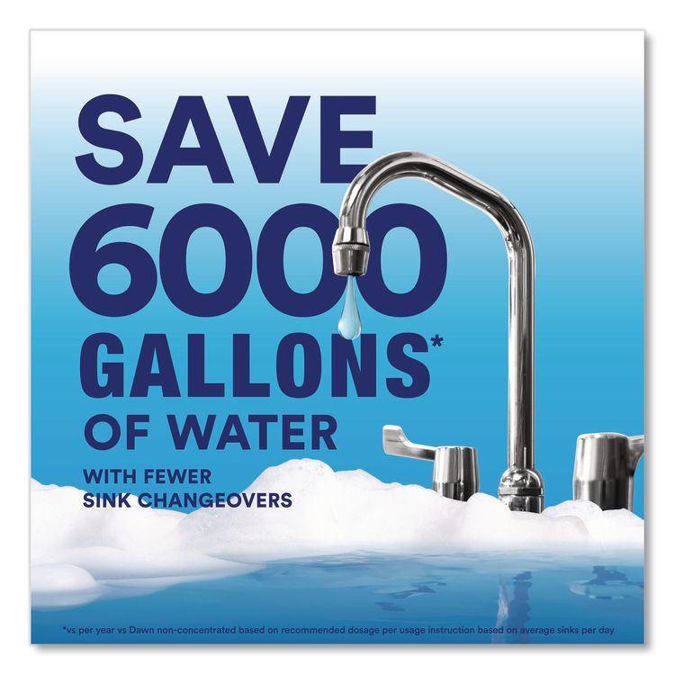 PROCTER & GAMBLE Dawn® Professional 45112CT Manual Pot/Pan Dish Detergent, 38 oz Bottle, 8/Carton