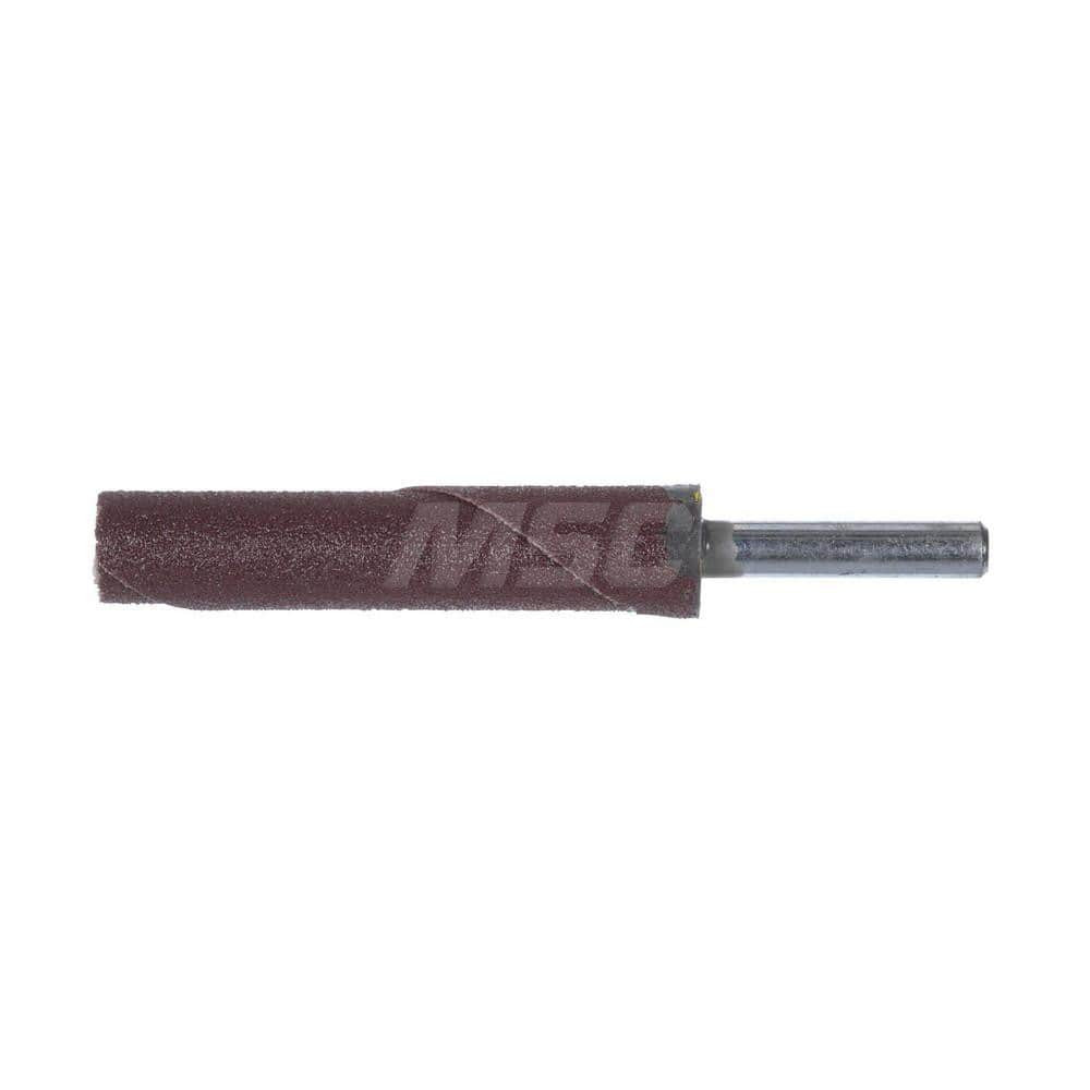 Standard Abrasives 7100098787 Straight Cartridge Roll: 1/2" Dia, 2-1/2" OAL, 80 Grit, Zirconia Alumina