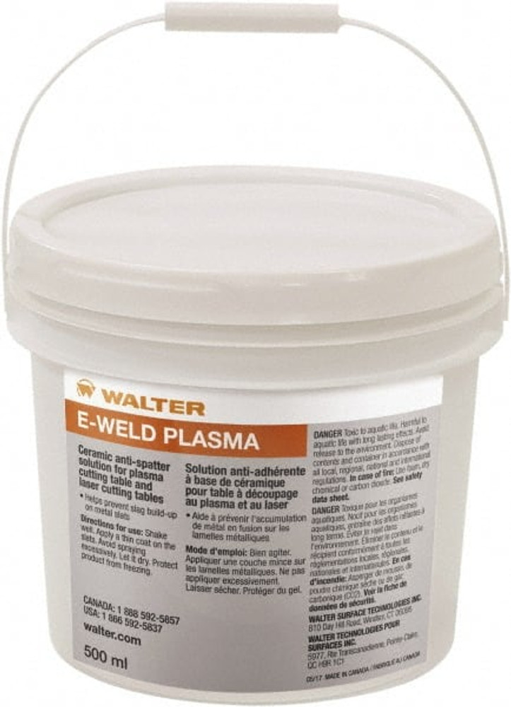 WALTER Surface Technologies 53F605 Liquid Anti-Spatter Solution: 22 lb Pail