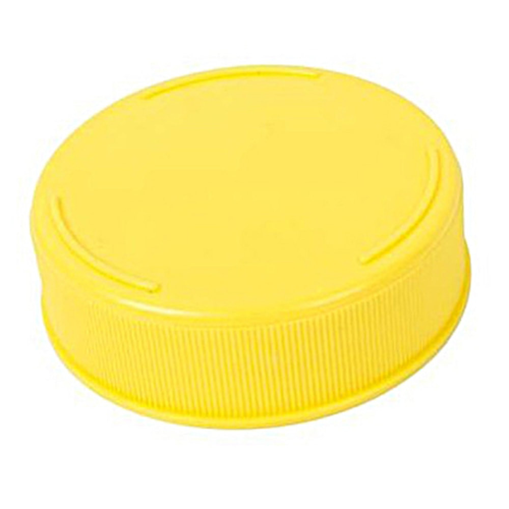 TABLECRAFT PRODUCTS, INC. 63FCAPY Tablecraft Invertatop Squeeze Bottle Cap, 63mm, Yellow