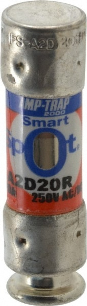 Ferraz Shawmut A2D20R Cylindrical Time Delay Fuse: RK1, 20 A, 51 mm OAL, 14 mm Dia