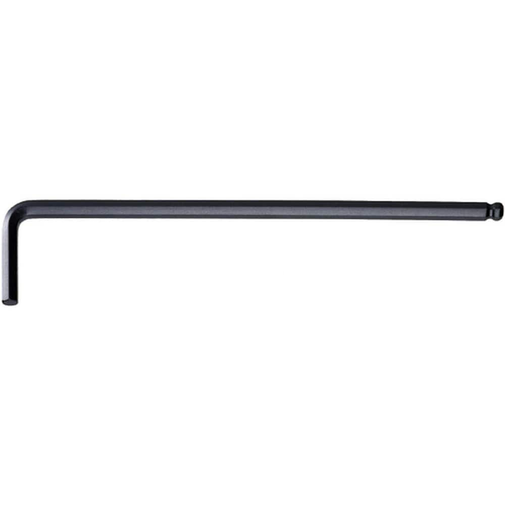 Stahlwille 43260003 Hex Keys; End Type: Ball; Hex ; Hex Size (Decimal Inch): 0.0800 ; Handle Type: L-Handle ; Arm Style: Long; Short ; Arm Length: 4.8819in ; Overall Length (Inch): 0