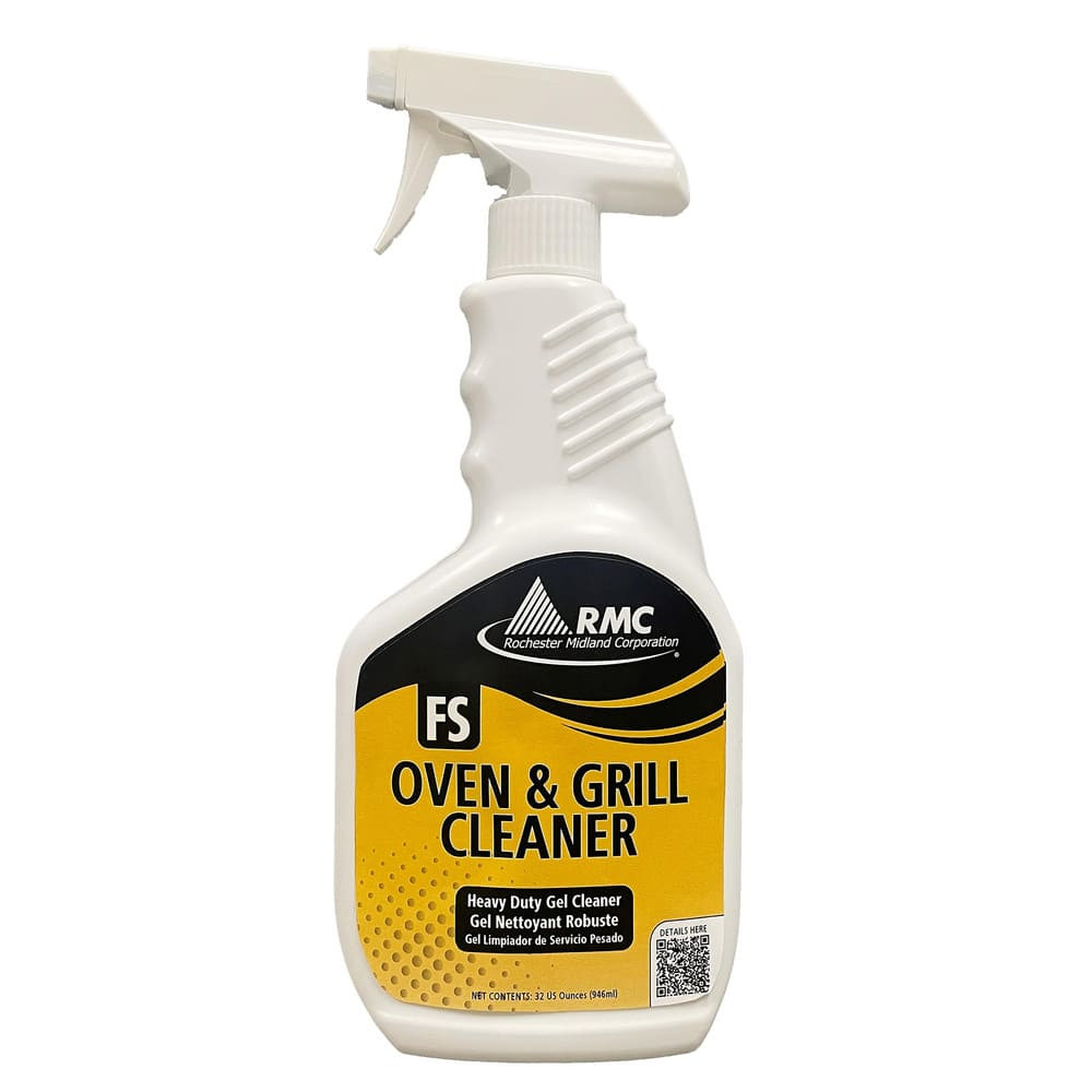 Rochester Midland Corporation 11246114 Oven Cleaners; Form: Liquid ; Container Type: Spray Bottle ; Container Size: 1qt ; Caustic: Yes ; Scent: Mild ; Composition: Water Based