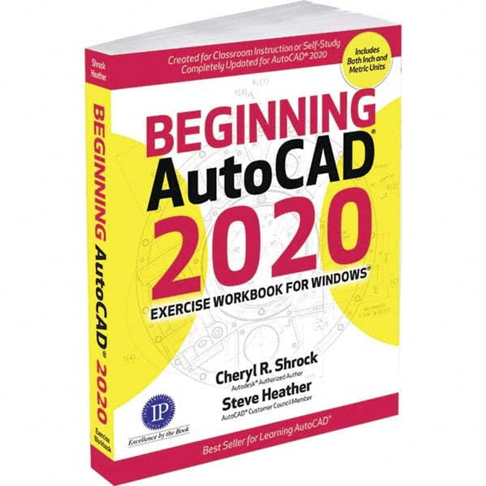 Industrial Press 9780831136390 Beginning AutoCAD 2020 Exercise Workbook: 1st Edition