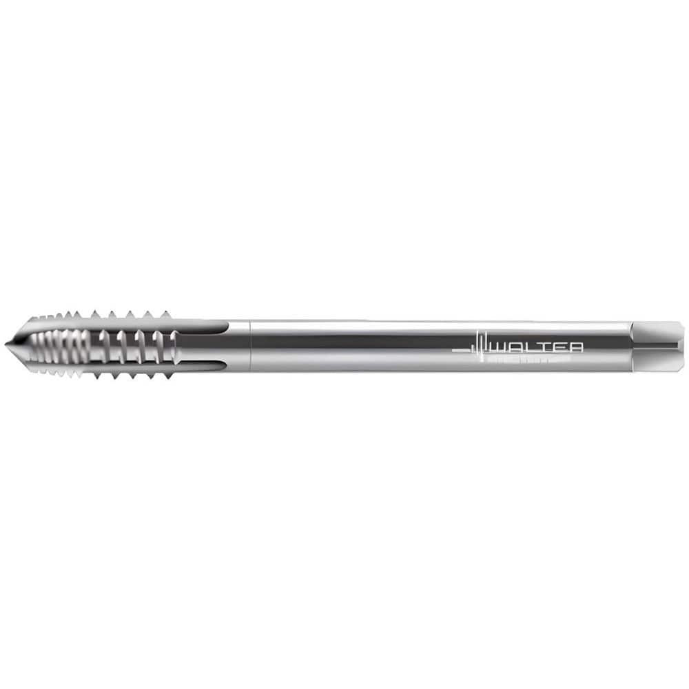 Walter-Prototyp 6149539 Spiral Point Tap: M12x1.75 Metric, 3 Flutes, Plug Chamfer, 6H Class of Fit, High-Speed Steel-E, Bright/Uncoated