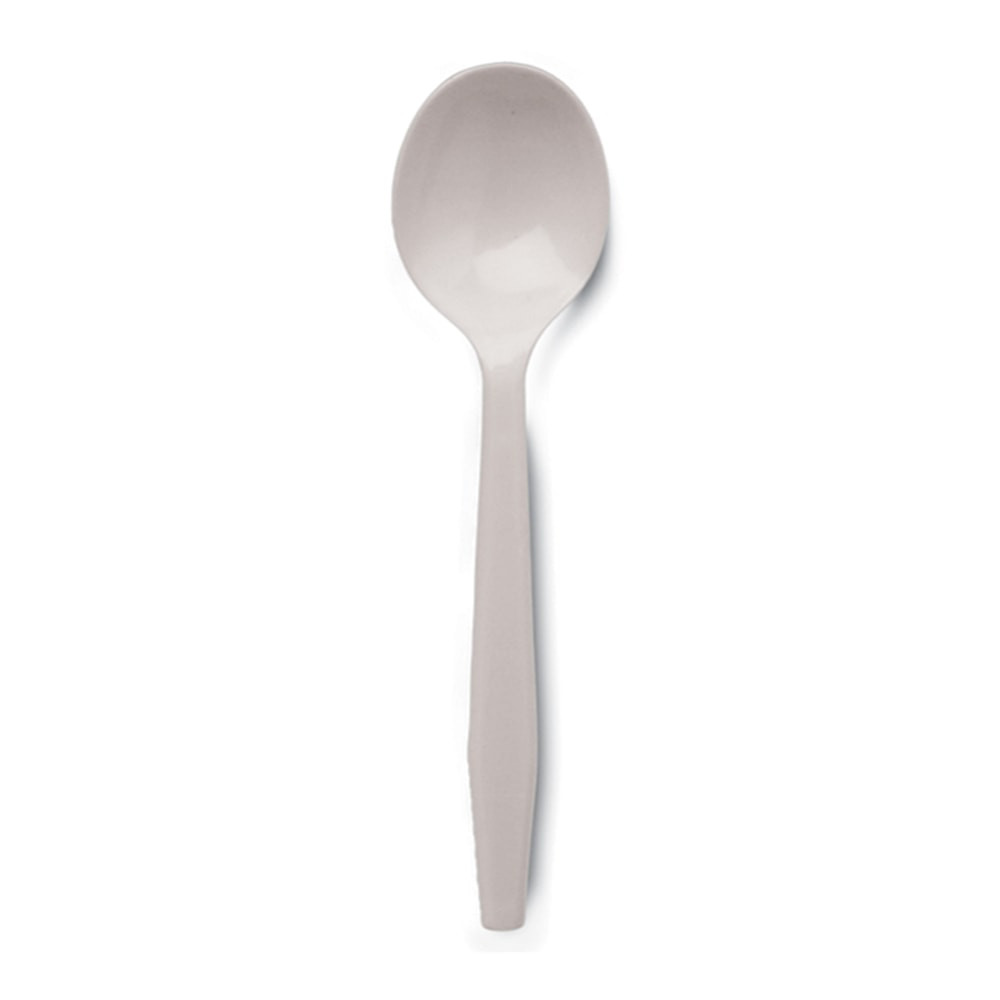 DIXIE FOODS Dixie SM207  Medium Weight Utensils, Spoons, White, Box Of 100