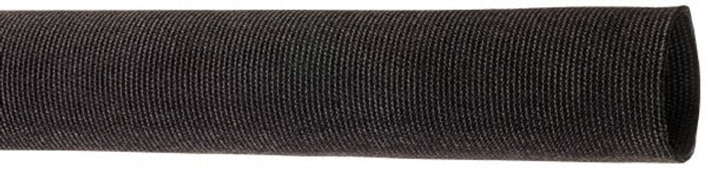 Techflex DFN1.13-50 1.13" ID Black Woven Sleeving for Hoses