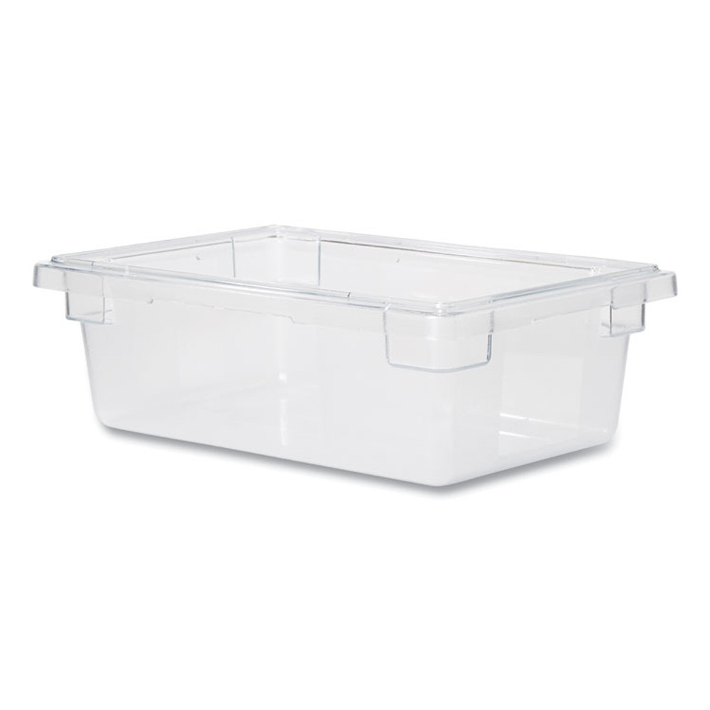RUBBERMAID COMMERCIAL PROD. 3309 CLE Food/Tote Boxes, 3.5 gal, 18 x 12 x 6, Clear, Plastic