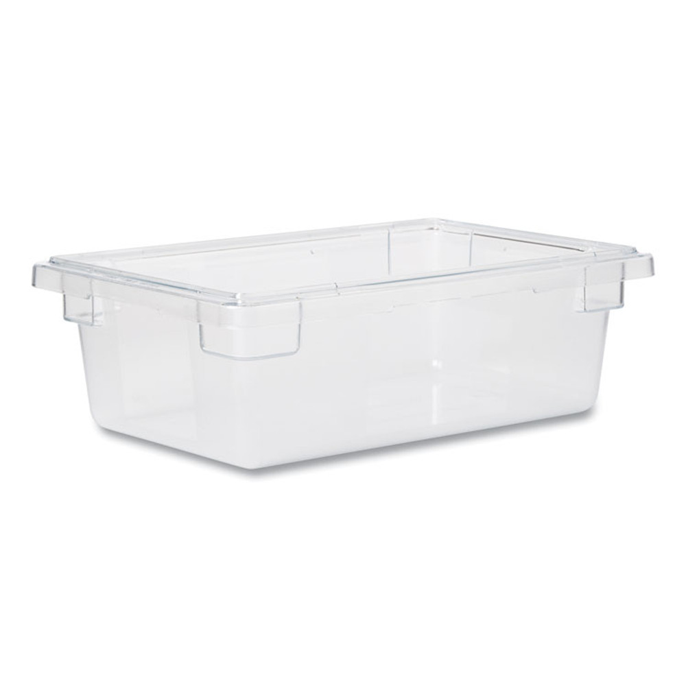 RUBBERMAID COMMERCIAL PROD. 3309 CLE Food/Tote Boxes, 3.5 gal, 18 x 12 x 6, Clear, Plastic