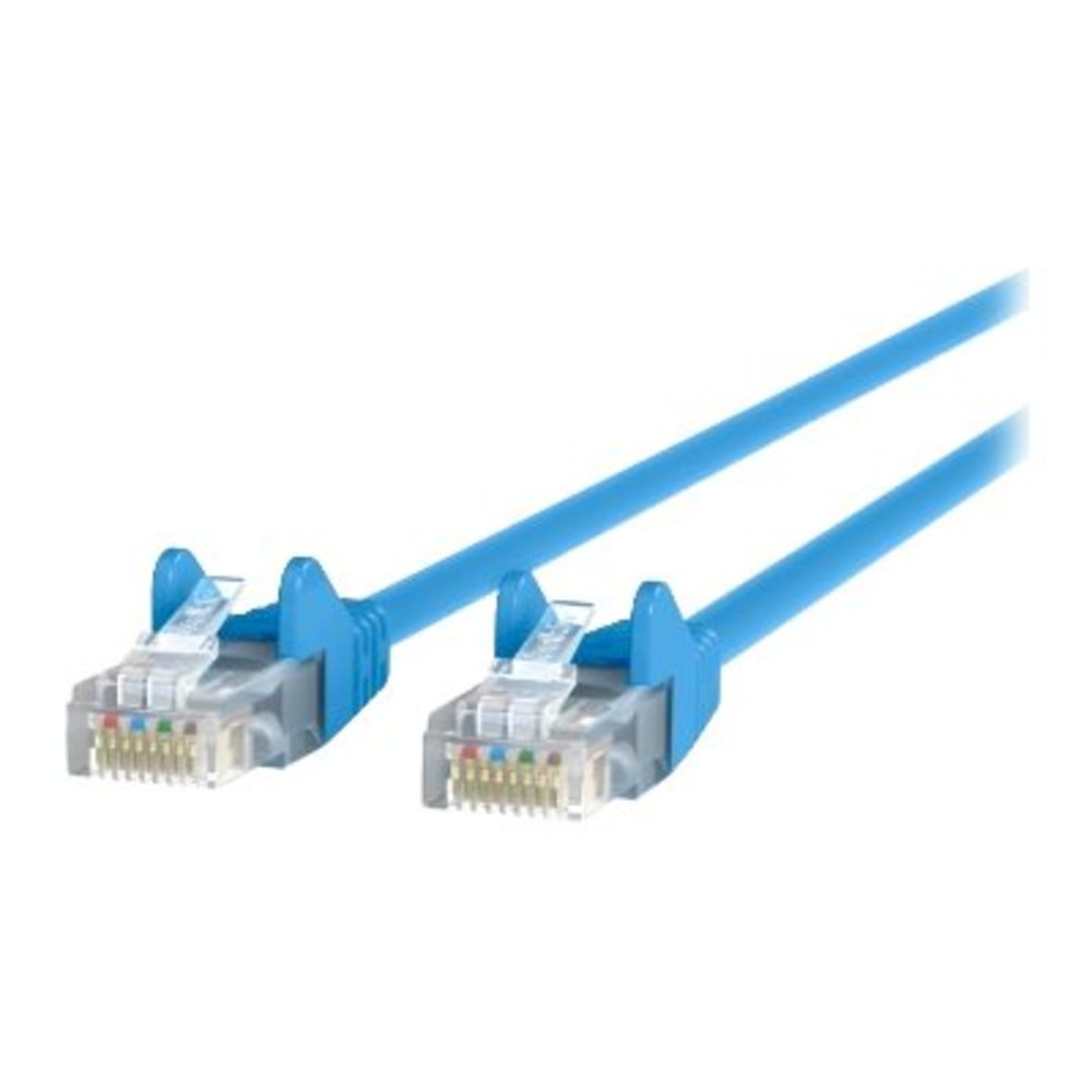 BELKIN, INC. Belkin A3L791BT05MBLUS  Cat.5e Patch Network Cable - 16.40 ft Category 5e Network Cable for Network Device - First End: 1 x RJ-45 Network - Male - Second End: 1 x RJ-45 Network - Male - Patch Cable - Blue