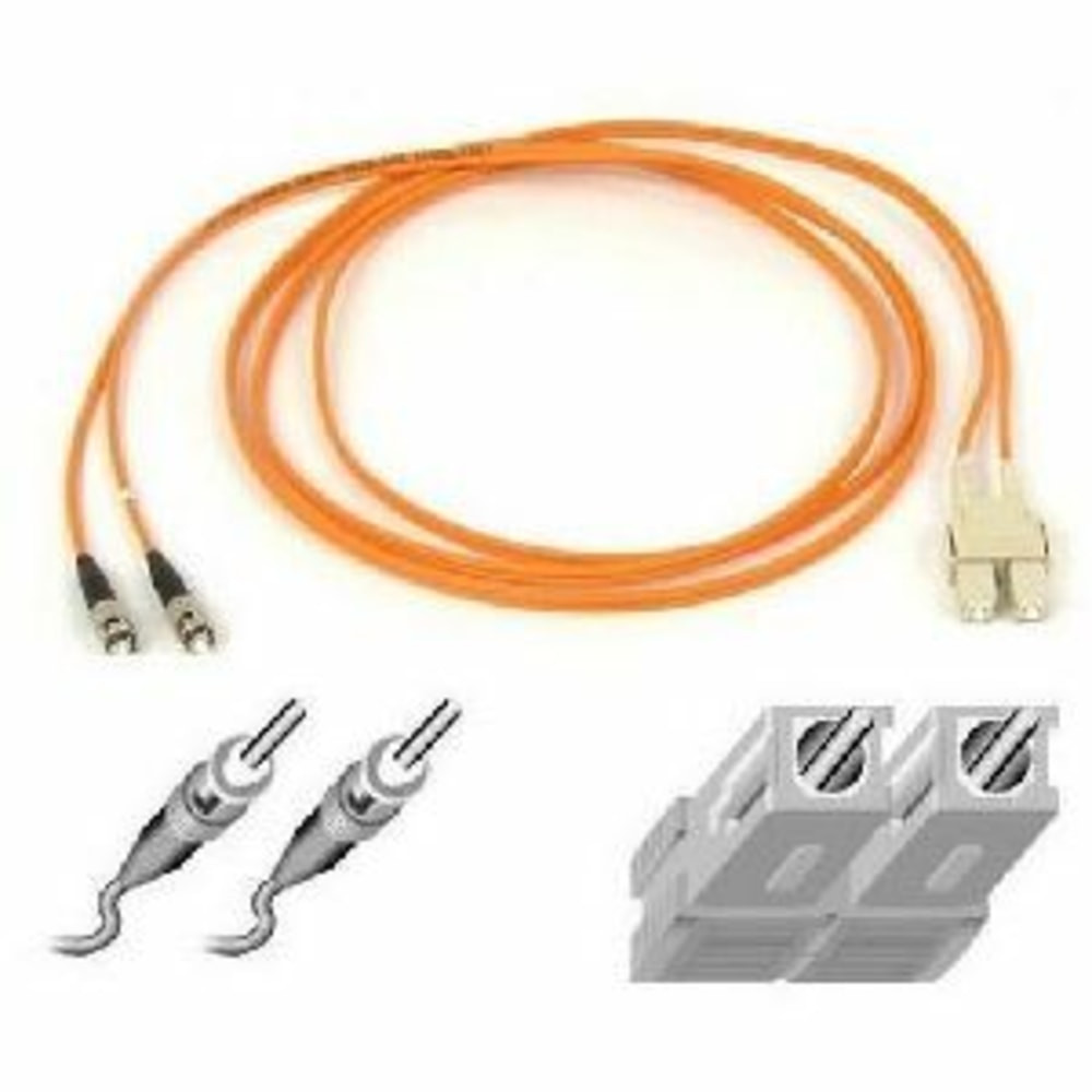 BELKIN, INC. A2F20207-30 Belkin - Patch cable - ST/PC multi-mode (M) to SC/PC multi-mode (M) - 9.1 m - fiber optic - 62.5 / 125 micron - OM1 - orange