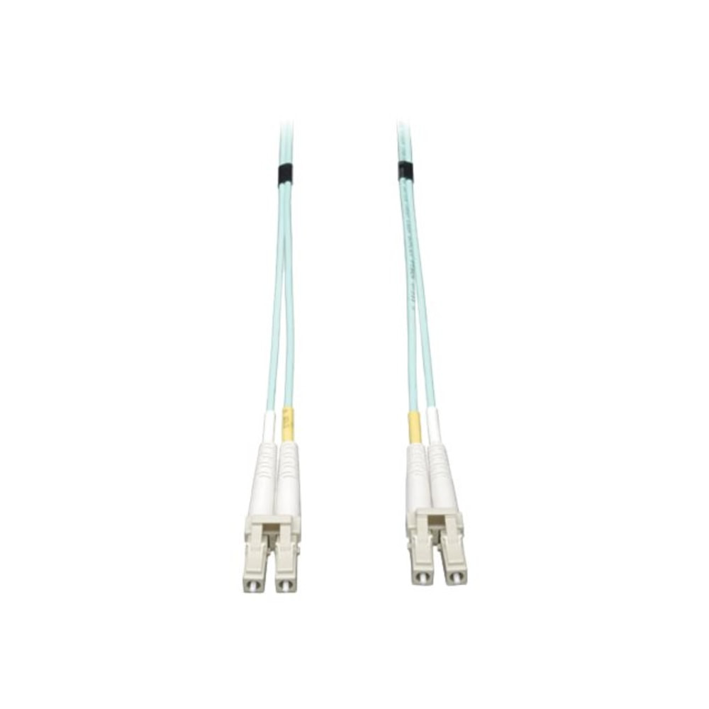 TRIPP LITE N820-06M  6M 10Gb Duplex Multimode 50/125 OM3 LSZH Fiber Patch Cable LC/LC Aqua 6 Meters - Patch cable - LC multi-mode (M) to LC multi-mode (M) - 6 m - fiber optic - duplex - 50 / 125 micron - OM3 - halogen-free - aqua