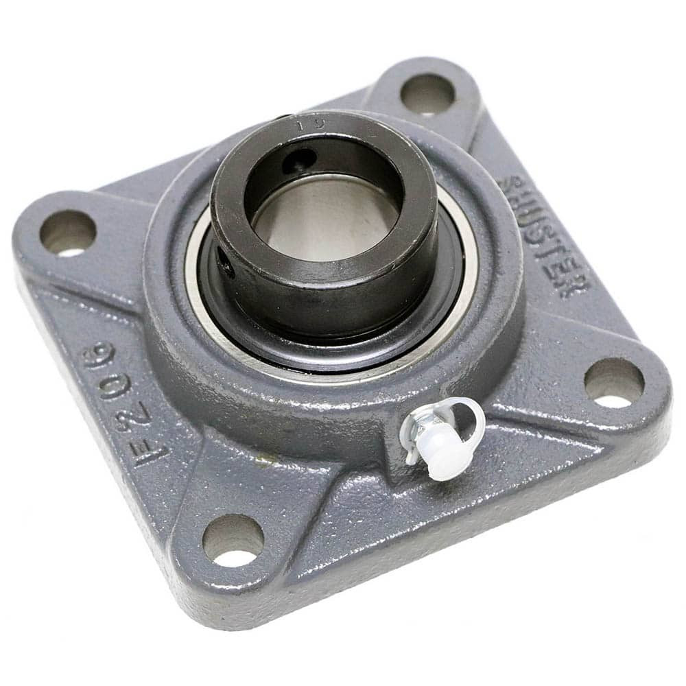 Shuster 06156515 NAF210-31, 1-15/16" ID, 5-5/8" OAL x 5-5/8" OAH, 4-Bolt Flange Bearing