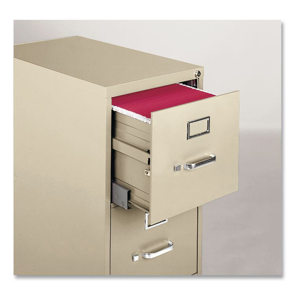 ALERA HVF1952PY Economy Vertical File, 4 Legal-Size File Drawers, Putty, 18" x 25" x 52"