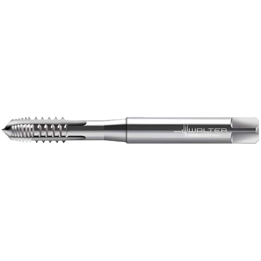 Walter-Prototyp 6149535 Spiral Point Tap: M5x0.8 Metric, 3 Flutes, Plug Chamfer, 6H Class of Fit, High-Speed Steel-E, Bright/Uncoated