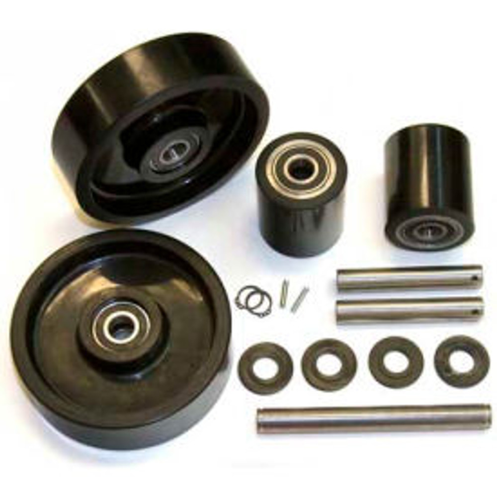 GPS - Generic Parts Service Complete Wheel Kit for Manual Pallet Jack GWK-ML55-CK - Fits Mobile Model # ML55 p/n GWK-ML55-CK**