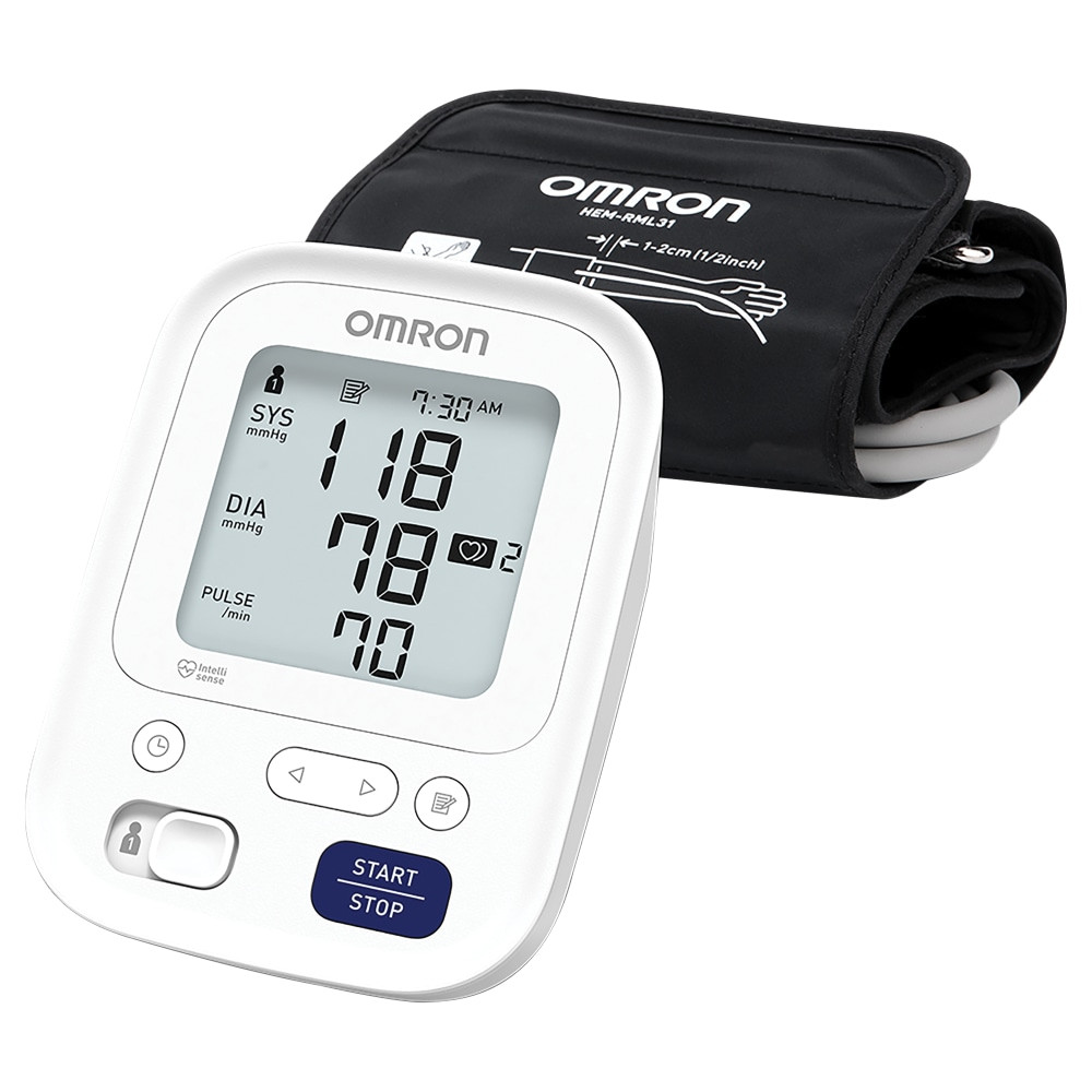 OMRON HEALTHCARE, INC. Omron BP7200  5 Series BP7200 Digital Upper Arm Blood Pressure Monitor With D-Ring Cuff