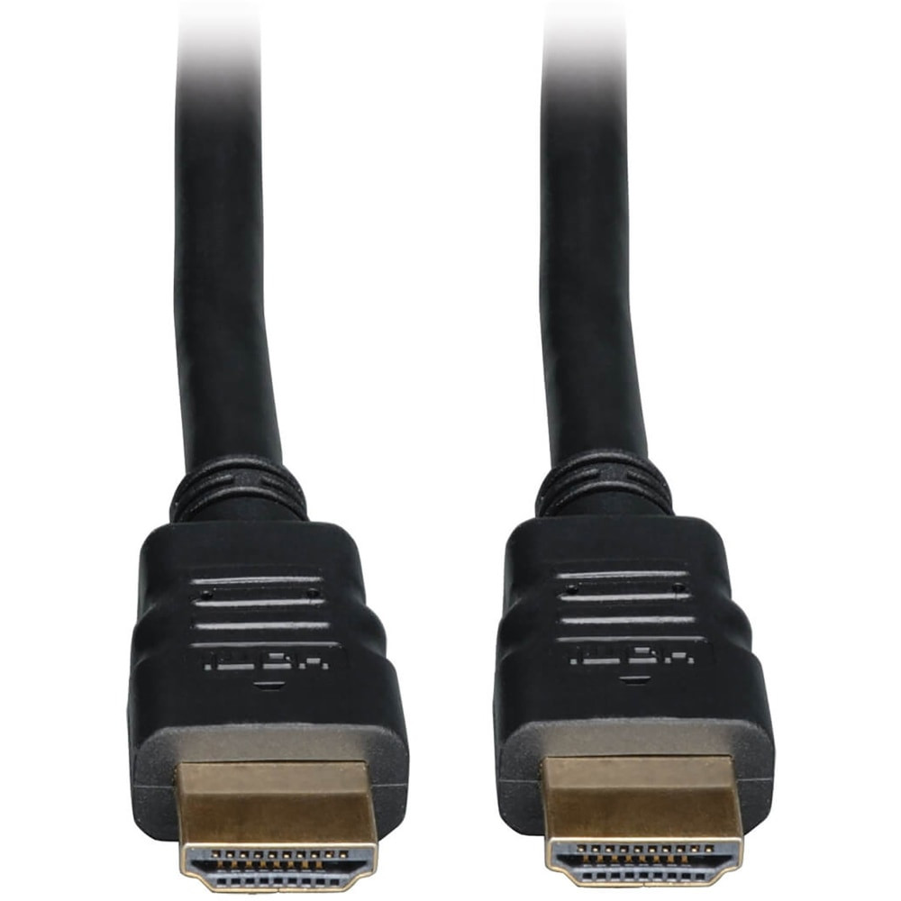 TRIPP LITE P569-003 Eaton Tripp Lite Series High Speed HDMI Cable with Ethernet, UHD 4K, Digital Video with Audio (M/M), 3 ft. (0.91 m) - HDMI cable with Ethernet - HDMI male to HDMI male - 3 ft - black