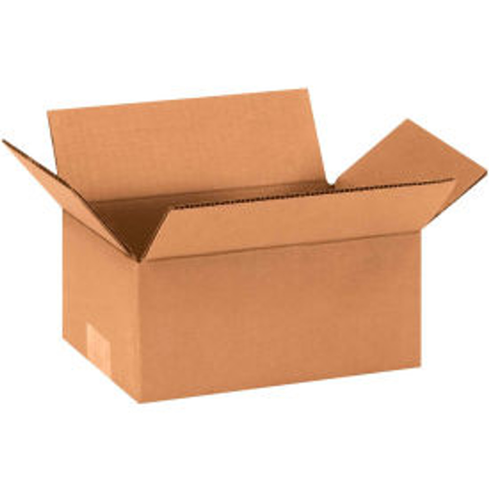 Global Industrial™ Cardboard Corrugated Boxes 9""L x 5""W x 4""H Kraft p/n B1638567