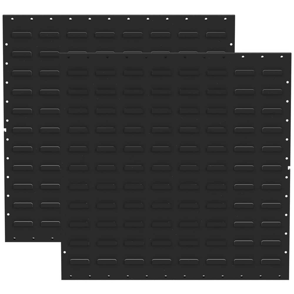 Valley Craft F85227A3 Workbench & Workstation Accessories; Type: Wall Panel ; Type: Louver Kit ; Accessory Type: Wall Panel ; Material: Steel ; Width (Inch): 24 ; Color: Black