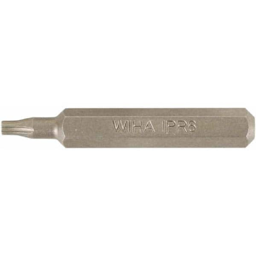 Wiha 75745 Screwdriver Insert Bit: PL3 Point, 4 mm Drive, 28 mm OAL