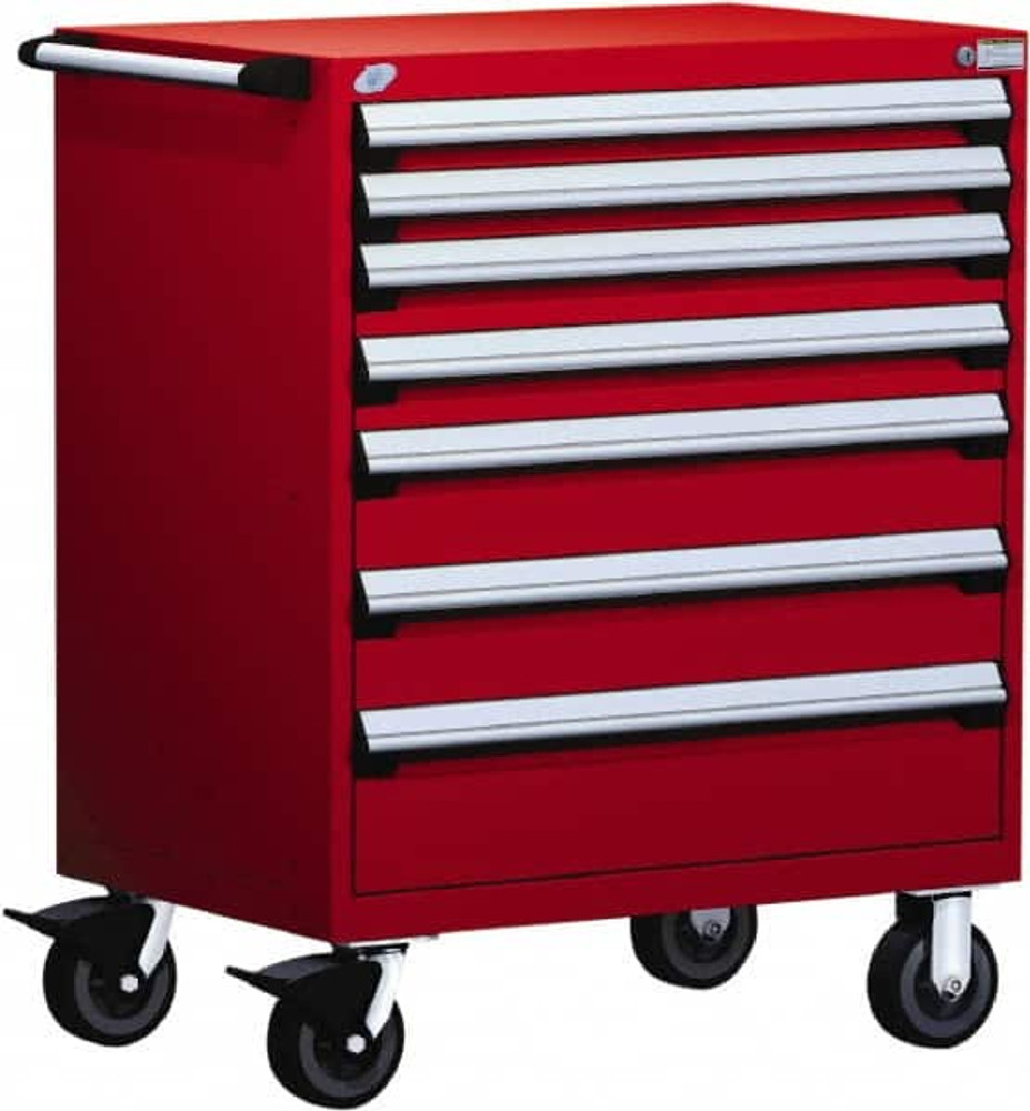 Rousseau Metal R5BEC-3801-081 Steel Tool Roller Cabinet: 5 Drawers