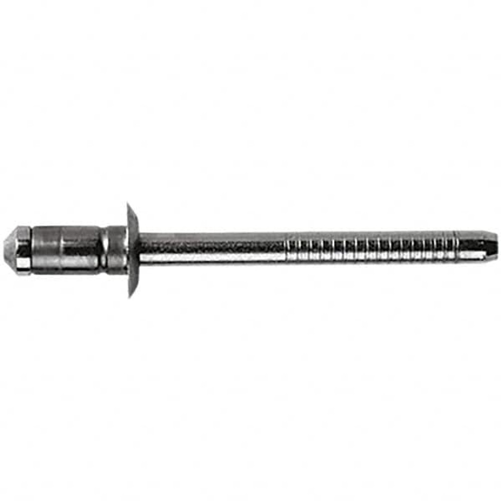 STANLEY Engineered Fastening POP0BE61-00614 Open End Blind Rivet: Size 6, Dome Head, Stainless Steel Body, Steel Mandrel