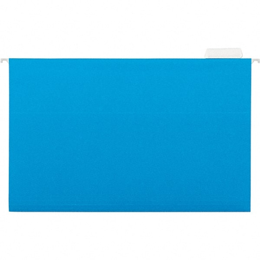 Universal One UNV14216 Hanging File Folder: Legal, Blue, 25/Pack