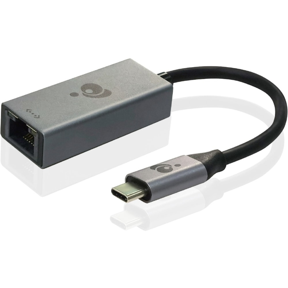 ATEN TECHNOLOGIES IOGEAR GUC3C01B  GigaLinq Pro 3.1, USB 3.1 Type-C to Gigabit Ethernet Adapter - USB 3.1 (Gen 1) Type C - 1 Port(s) - 1 - Twisted Pair - 10/100/1000Base-T