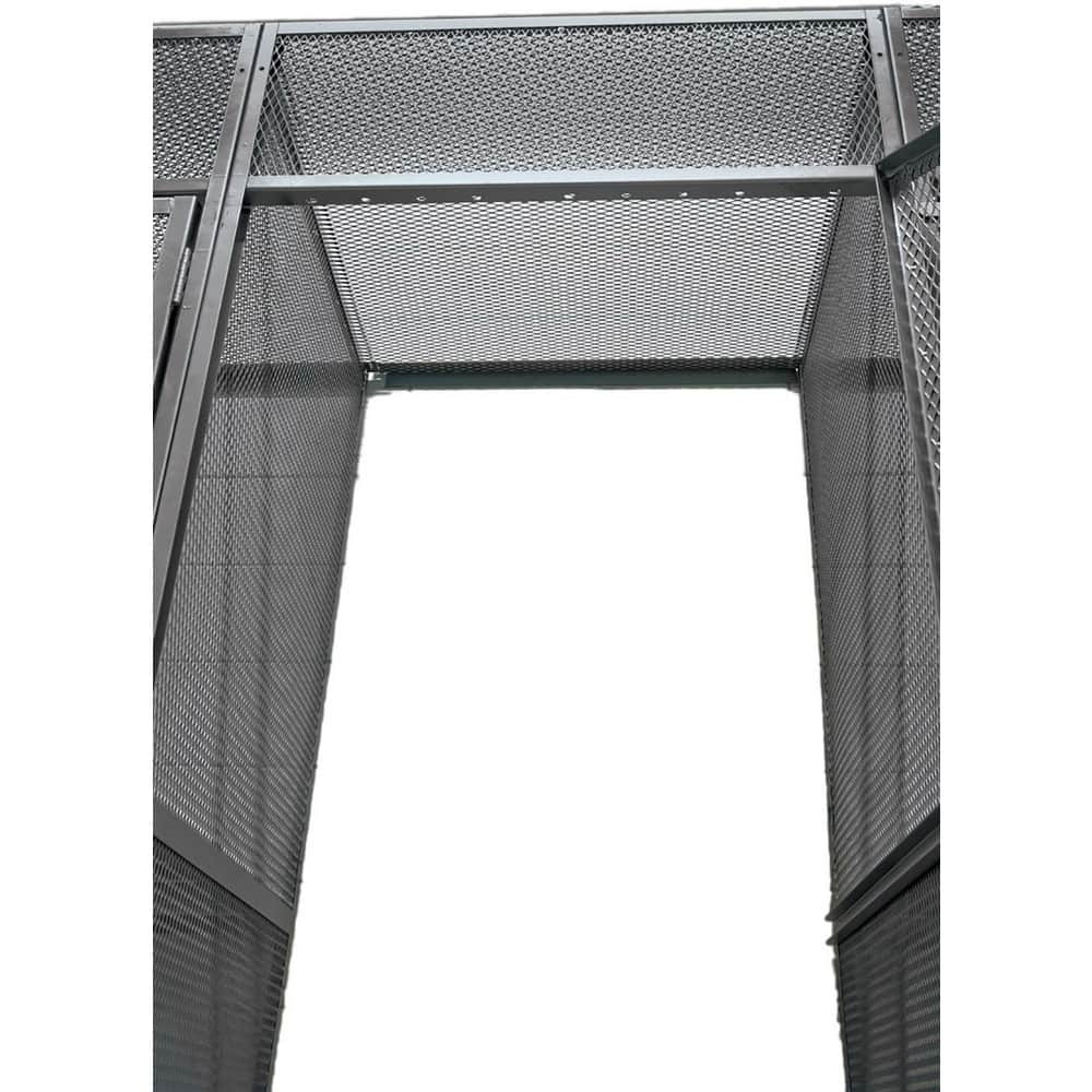 Hallowell 4803648HG Locker Accessories; Accessory Type: Optional Top Panel ; For Use With: Hallowell BSL Lockers 36"W x 48"D ; Material: Steel ; Color: Dark Gray ; Overall Depth: 48in ; Overall Width: 36in