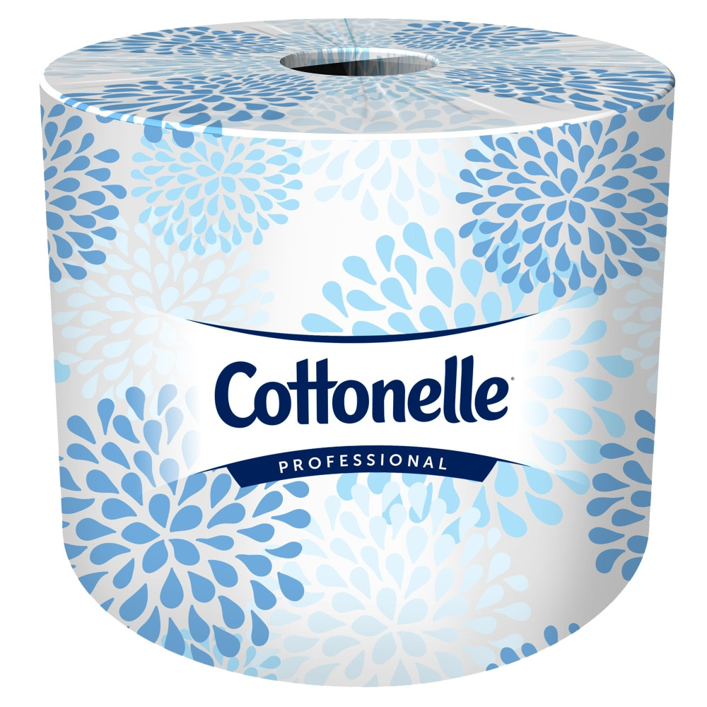 KIMBERLY-CLARK 13135 Cottonelle Professional Standard Roll 2-Ply Toilet Paper, 451 Sheets Per Roll, Pack Of 20 Rolls