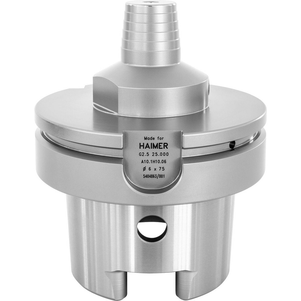 HAIMER A10.1H10.20 Hydraulic Tool Holders & Chucks; Shank Type: Straight-Cylindrical ; Taper Size: HSK100A ; Shank Diameter (mm): 20.0000 ; Nose Diameter (Mm) ( - 2 Decimals): 38.00 ; Clamping Depth (mm): 51.00 ; Balanced To Rpm: 25000