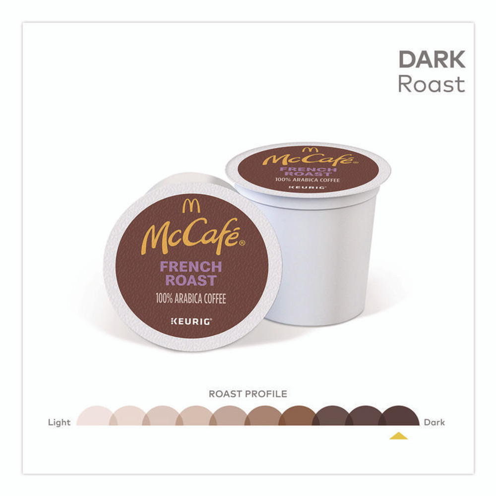 KEURIG DR PEPPER McCafe® 7466 French Roast K-Cup, 24/BX