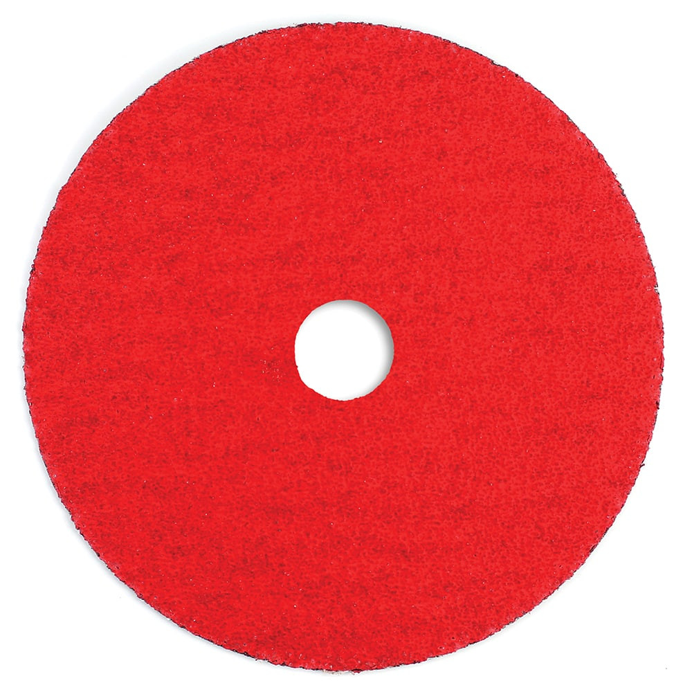 Superior Abrasives A008897 Fiber Disc:  5" Disc Dia, 7/8" Hole, Arbor Hole, 50 Grit, Ceramic