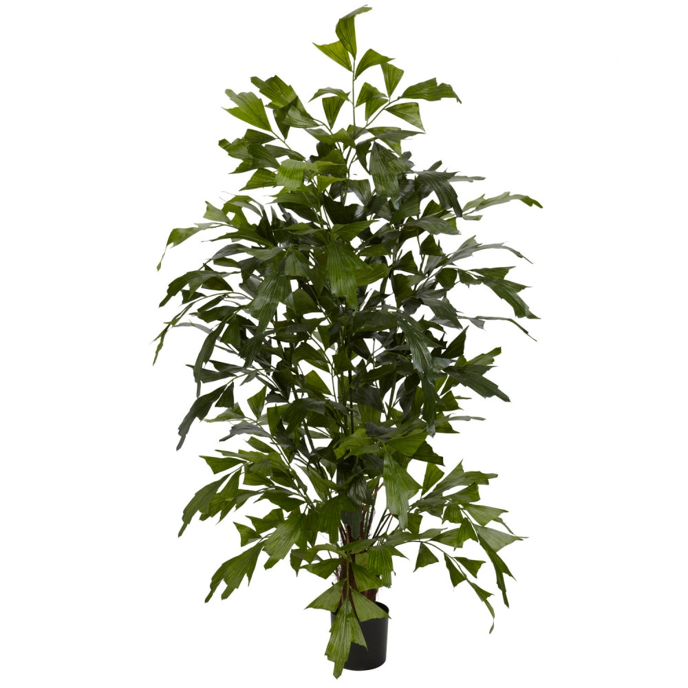 Nearly Natural 5330  4 1/2ftH Silk Fishtail Palm Tree With Pot