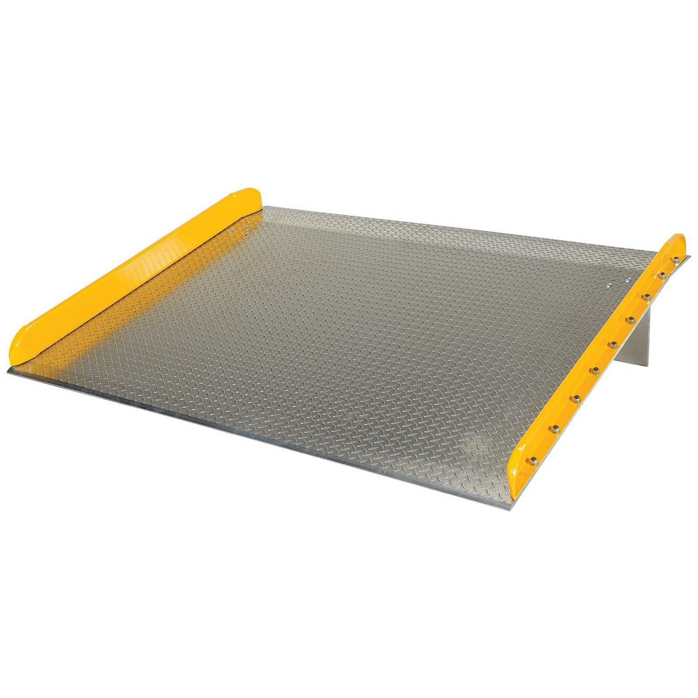 Vestil TAS-15-7272 Dock Plates & Boards; Load Capacity: 15000 ; Material: Aluminum; Steel ; Overall Length: 48.00 ; Overall Width: 72 ; Maximum Height Differential: 12in