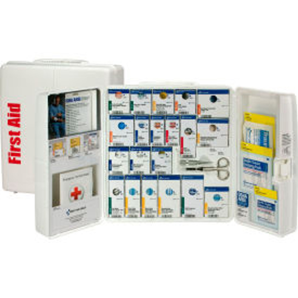 Acme United Corp. First Aid Only® SmartCompliance Food Service Cabinet w/ Meds 50 Persons Large Plastic Case p/n 90659-021