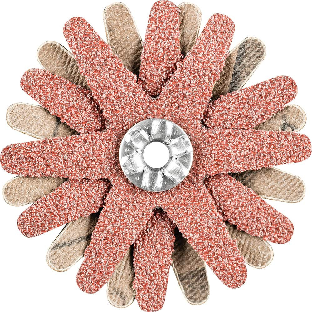 PFERD 42732063 Sanding Stars; Abrasive Type: Coated ; Grade: Coarse ; Grit: 60 ; Connector Type: Arbor ; Abrasive Material: Aluminum Oxide ; Maximum Rpm: 7650.000