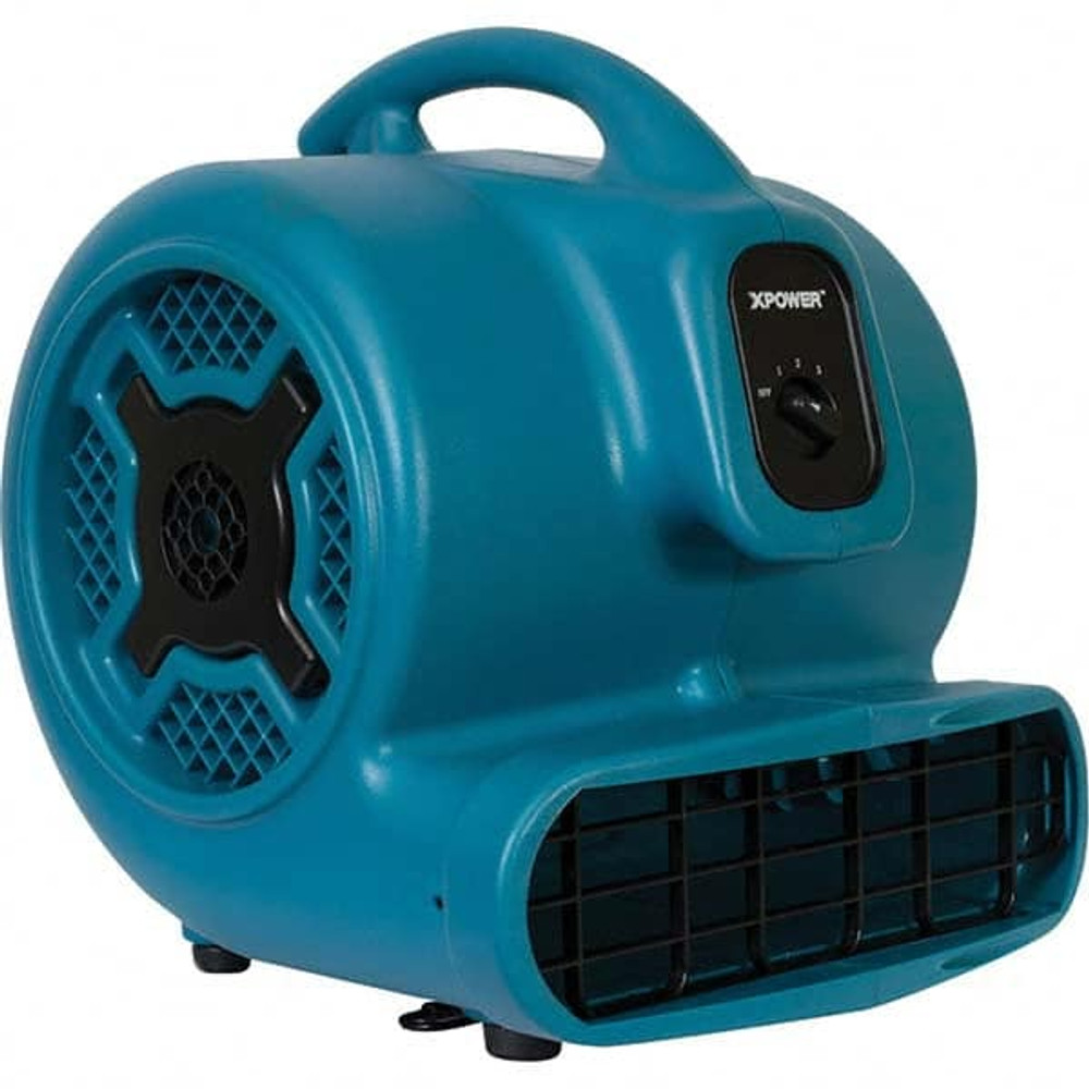 XPower Manufacturing P-830 Carpet & Floor Dryers; Application: Dry large areas in commercial and residential applications - carpets, floors, walls and ceilings paint or water damaged areas ; Horsepower: 1 ; Airflow Direction: Horizontal ; Minimum Air
