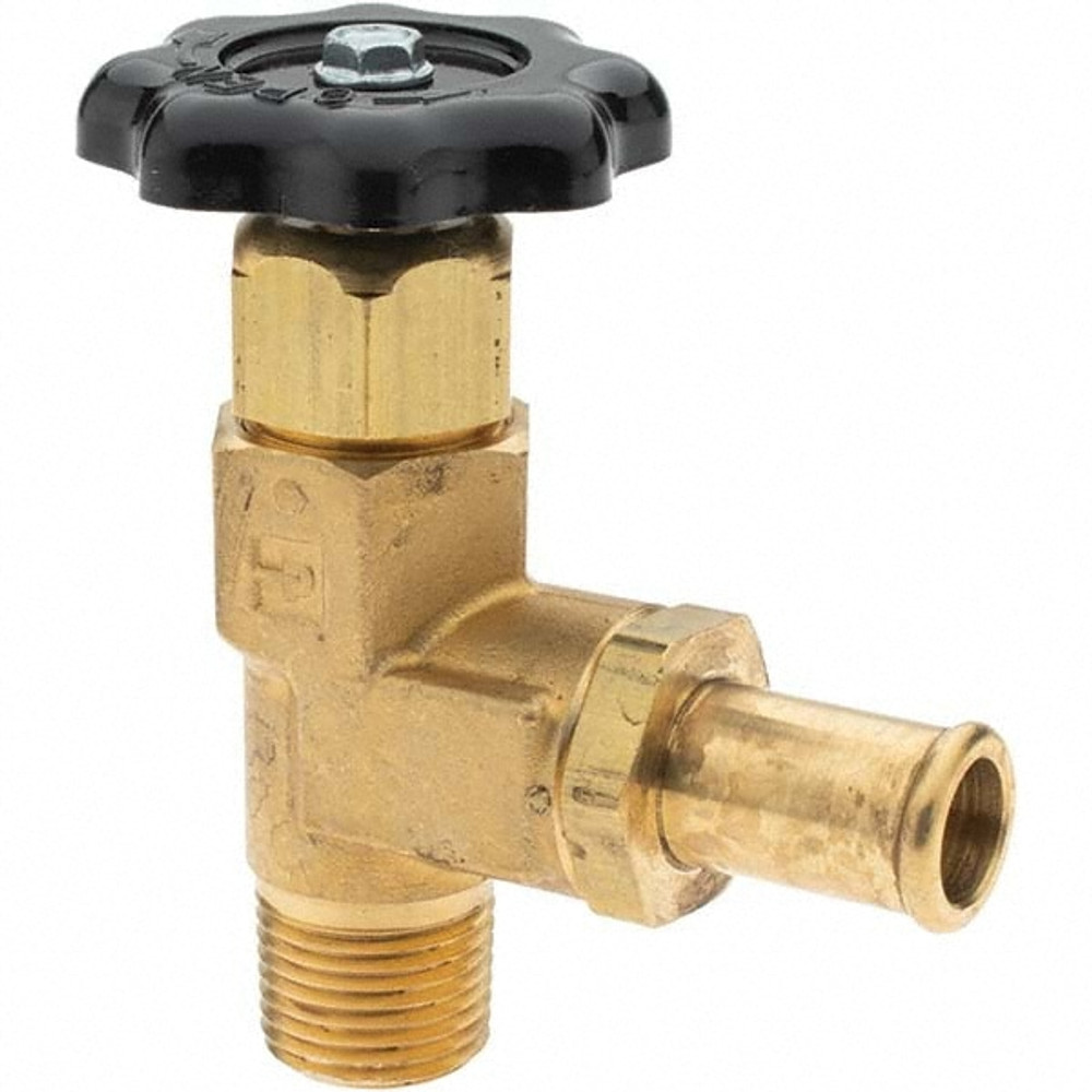 Parker BDSV404P-10-8-1 Hose I.D. x MNPTF End Connection Brass Truck Valve