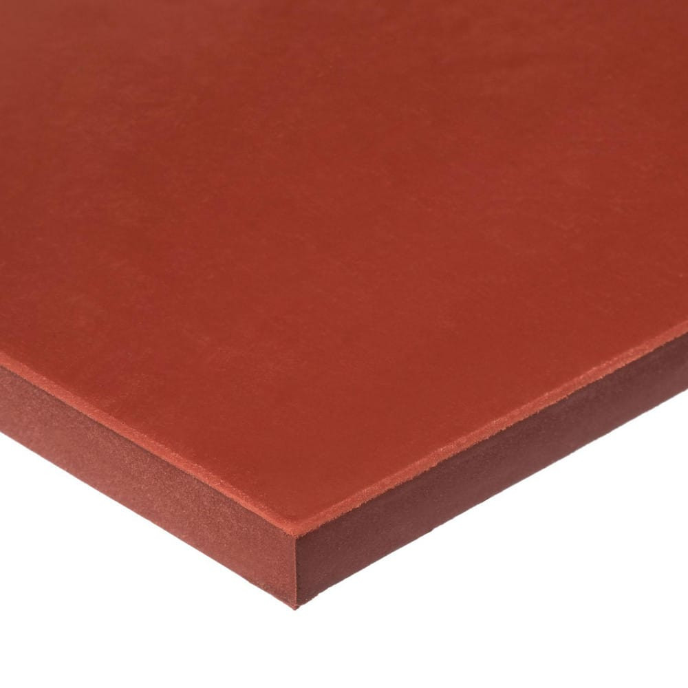 USA Industrials BULK-RS-S30-185 Rubber & Foam Sheets; Cell Type: Closed ; Material: Silicone ; Thickness (Inch): 3/8 ; Length Type: Long ; Shape: Rectangle ; Backing Type: Plain