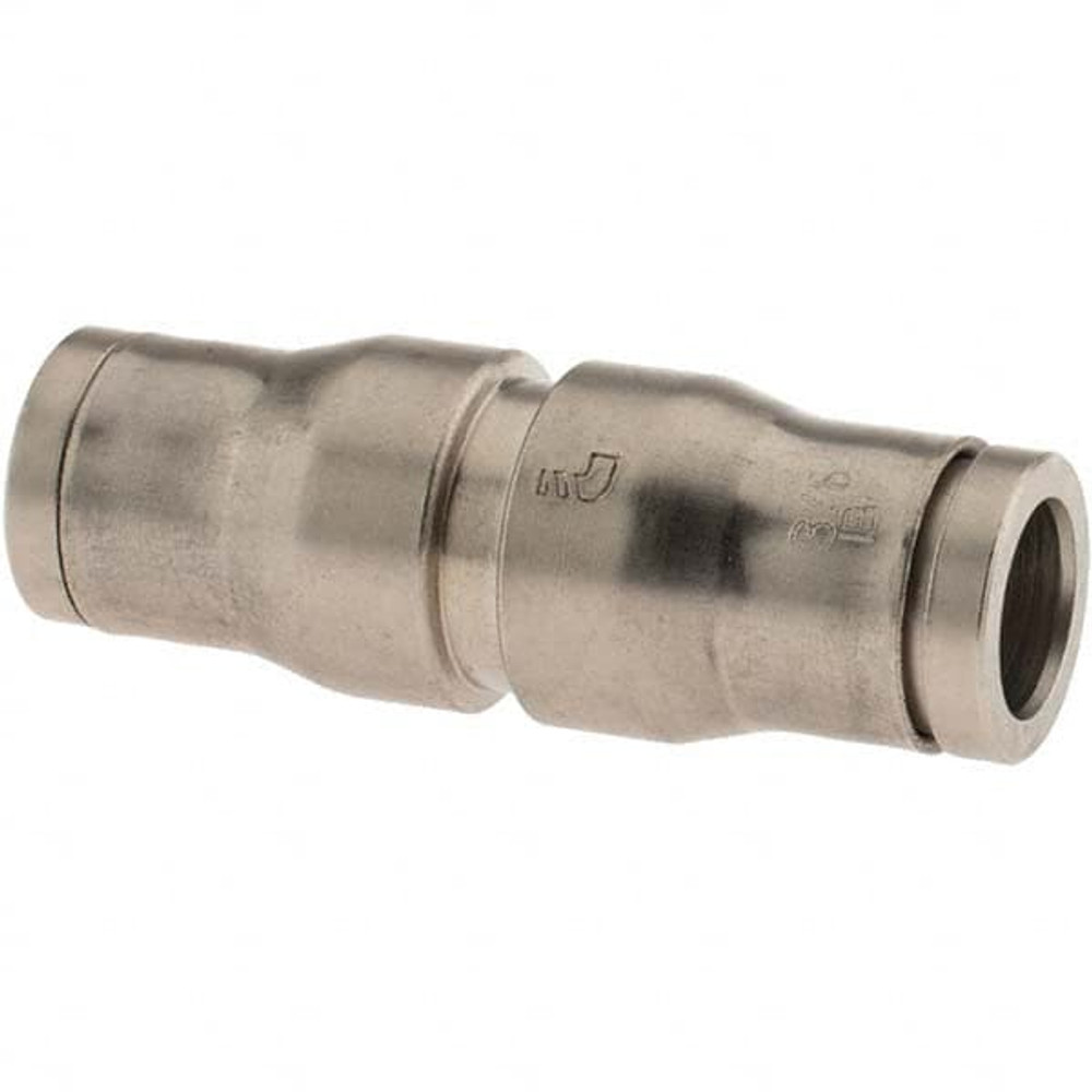 Parker 36066000 Push-To-Connect Tube to Tube Tube Fitting: Union, Straight, 3/8" OD